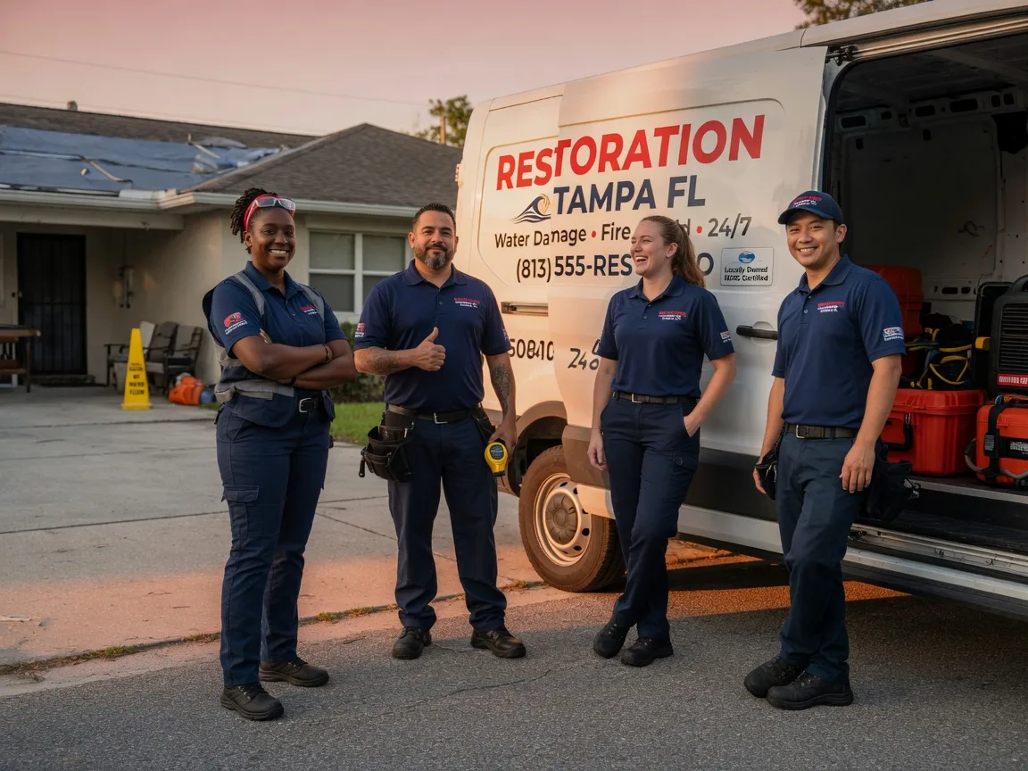 Water Damage Restoration company in Rose Hill, VA